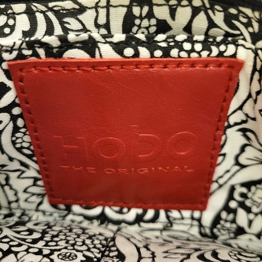HOBO The Original Black Distressed Leather Crossbody Bag + Clutch + Wallet - Picture 6 of 8